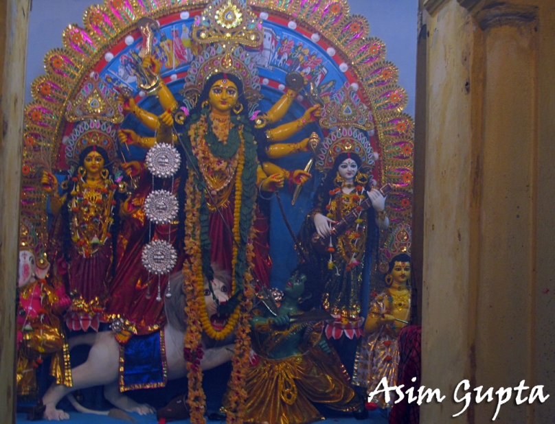 Adhar Lal Sen Choto Taraf Durga Puja at 97A Beniatola Street