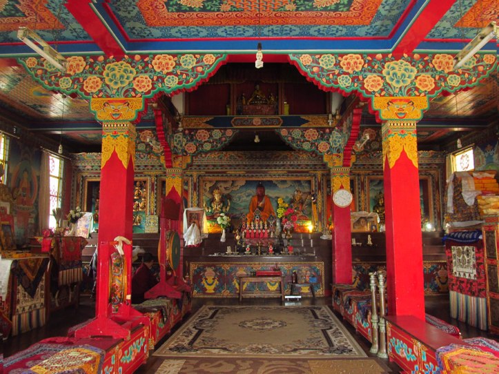 Interiors of Sonada Monastery